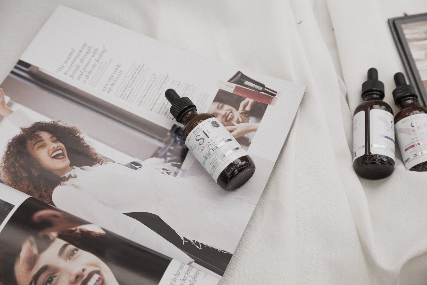 Unique Advanced Plant Extraction Technology: Retinol Glow Serum